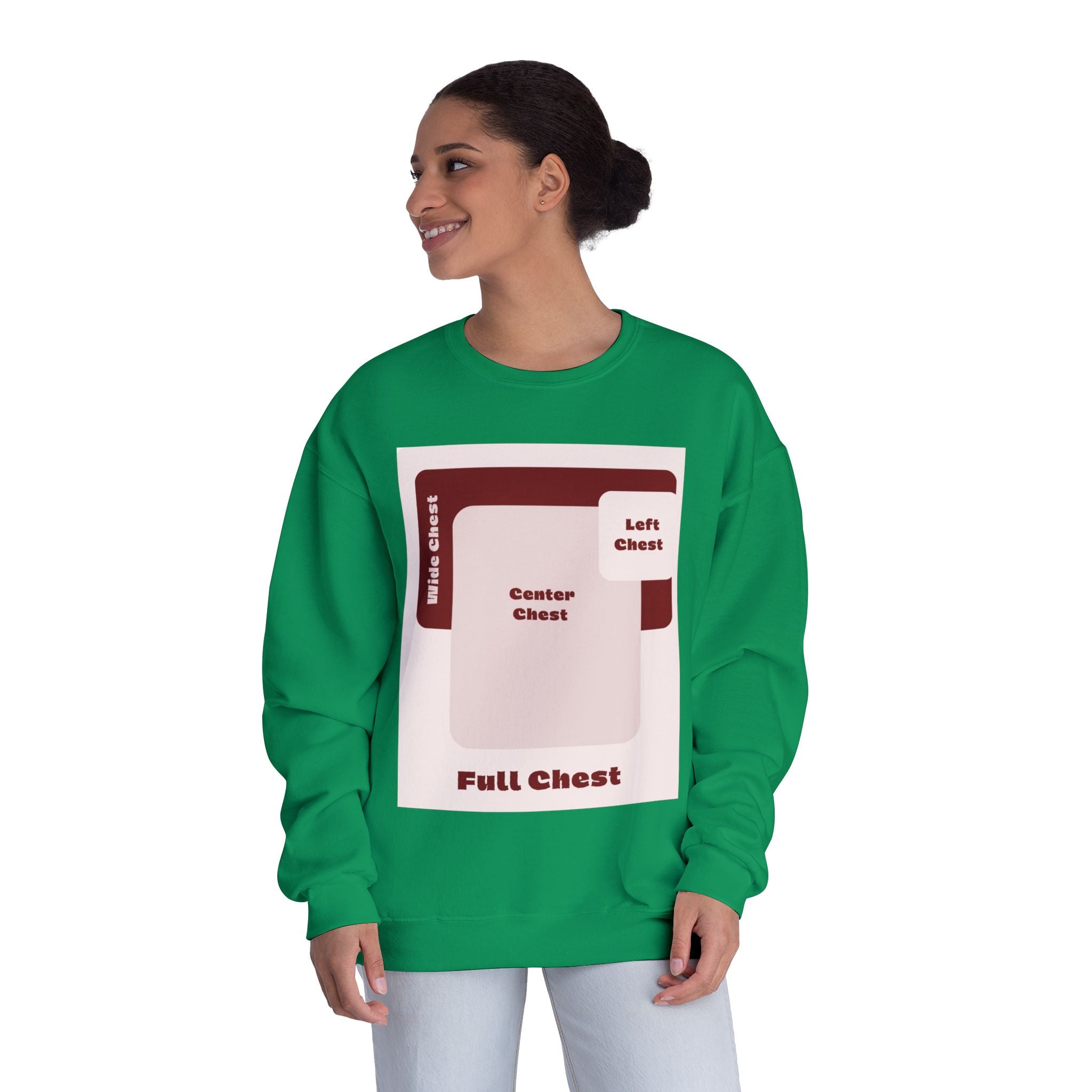 Customizable Unisex NuBlend Crewneck Sweatshirt DTG Print
