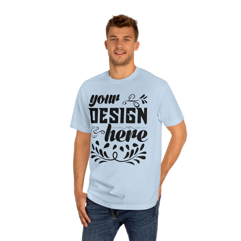 Customizable American Apparel 1301 Unisex Classic Cotton T-Shirt