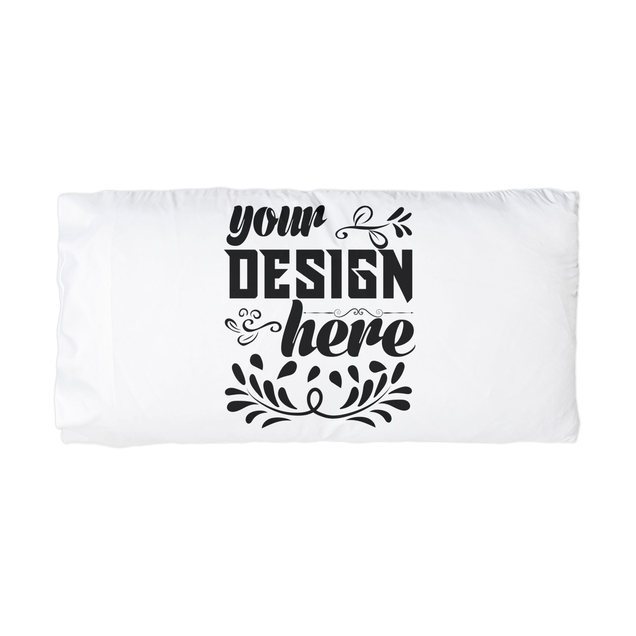 Customizable Microfiber Pillowcase 20x30 Double-Sided Sublimation Print