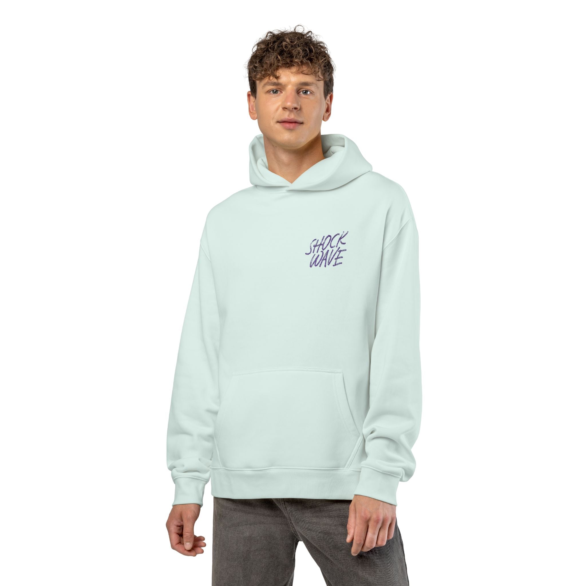 AS Colour 5161 Unisex Relaxed Hoodie | Shock Wave Embroidery
