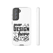 Customizable Tough Dual Layer Phone Case Polycarbonate TPU Liner Protective