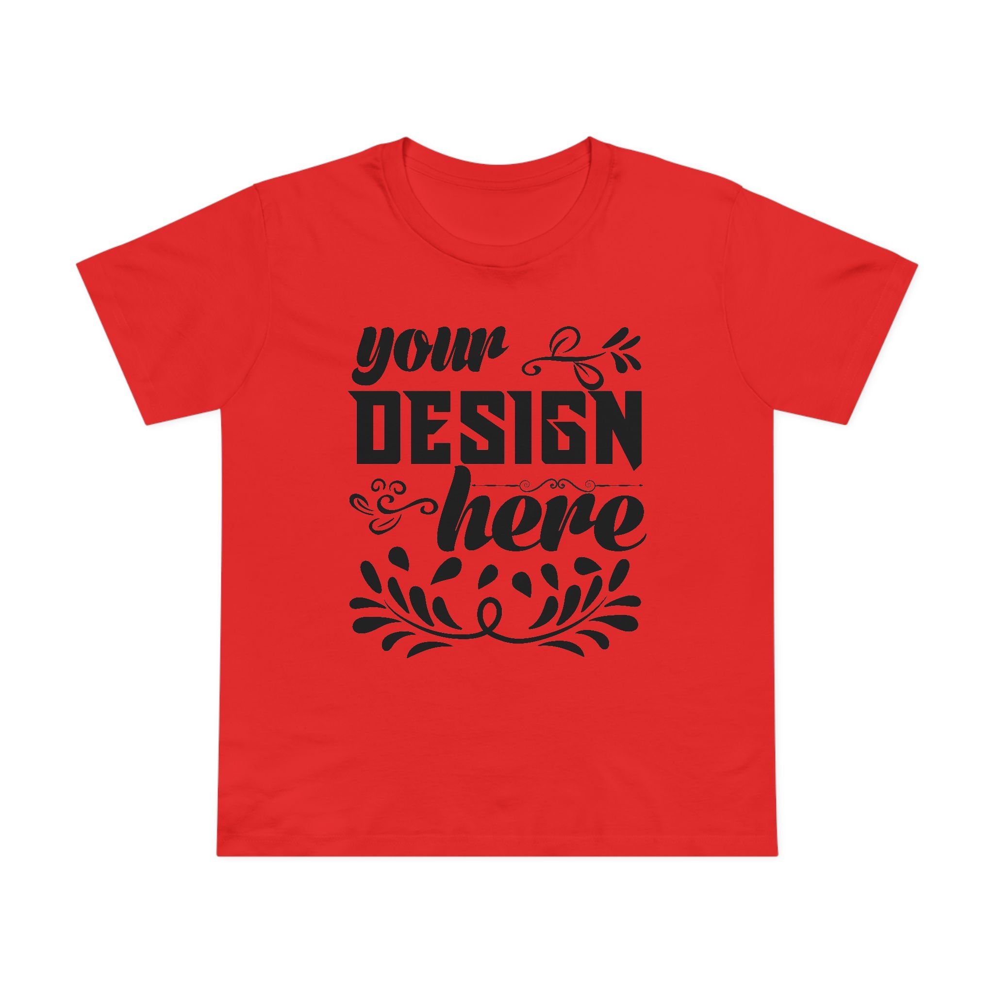 Customizable AS Colour 4001 Womens Maple Cotton T-Shirt