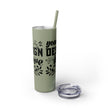 Customizable Maars 20oz Skinny Tumbler with Straw Stainless Steel