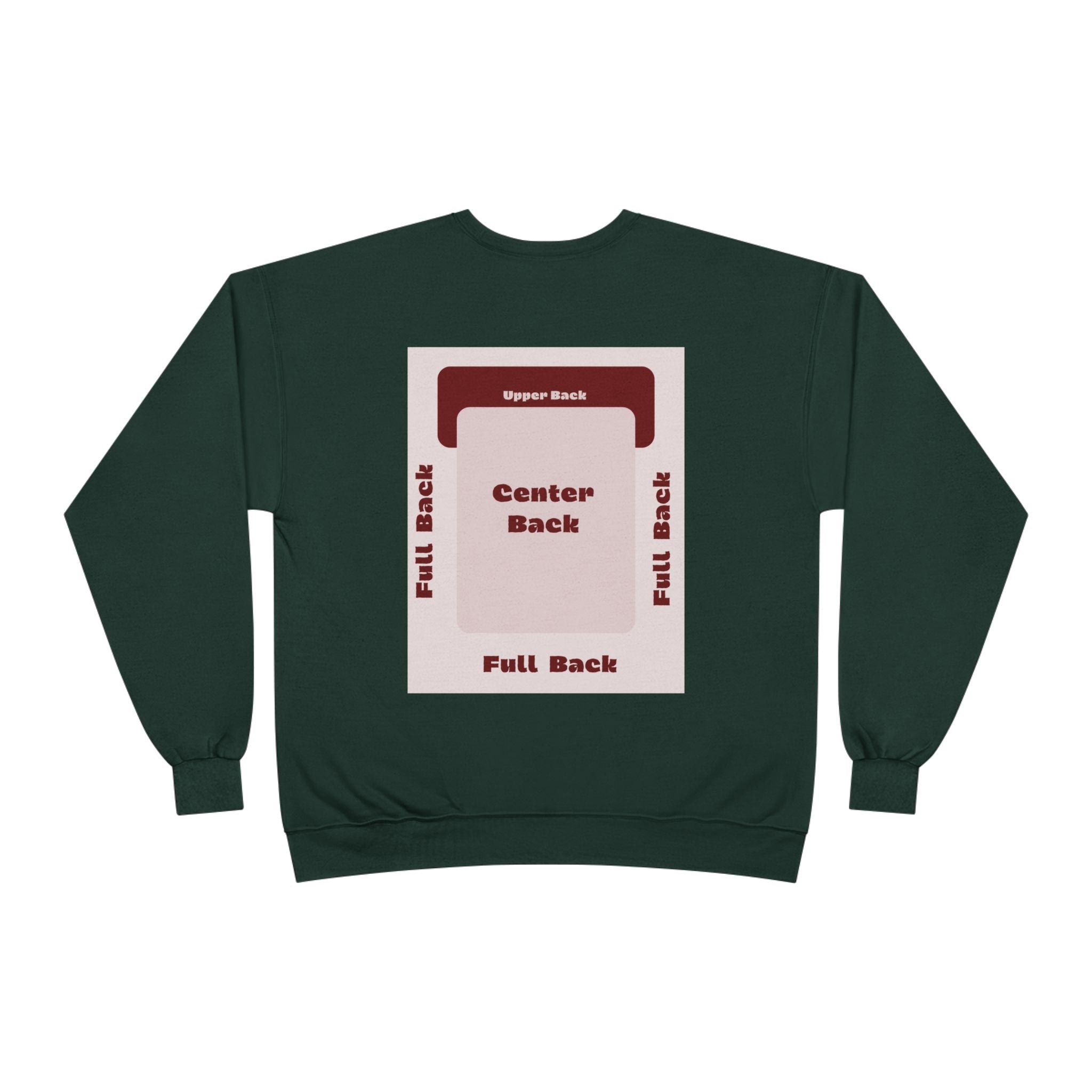 Customizable Unisex Hanes P160 EcoSmart  Crewneck Sweatshirt