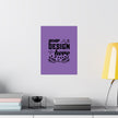 Customizable Matte Vertical Poster Print on Museum Grade Archival Paper
