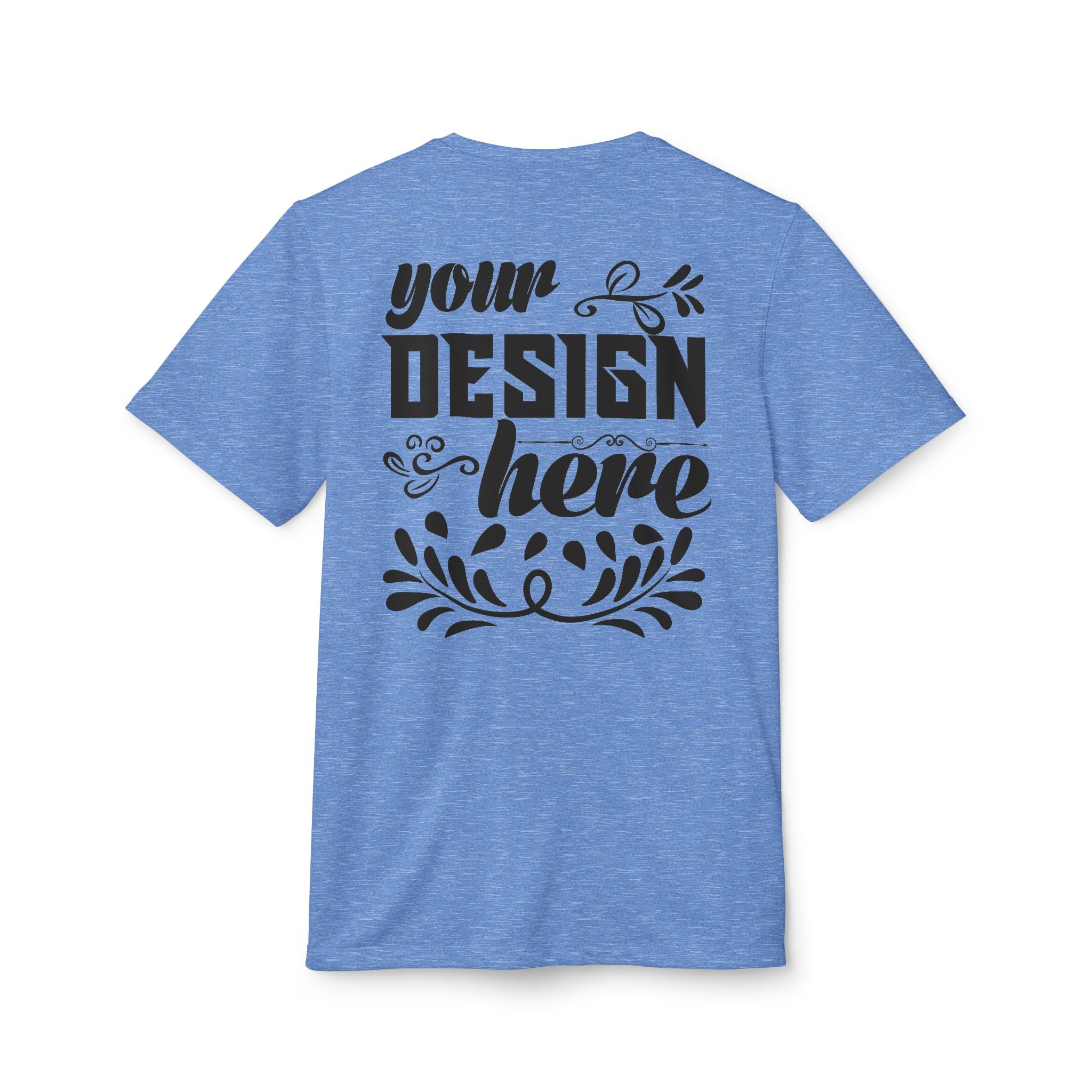 Customizable Adidas A376 Unisex Sport T-Shirt Regular Fit Performance