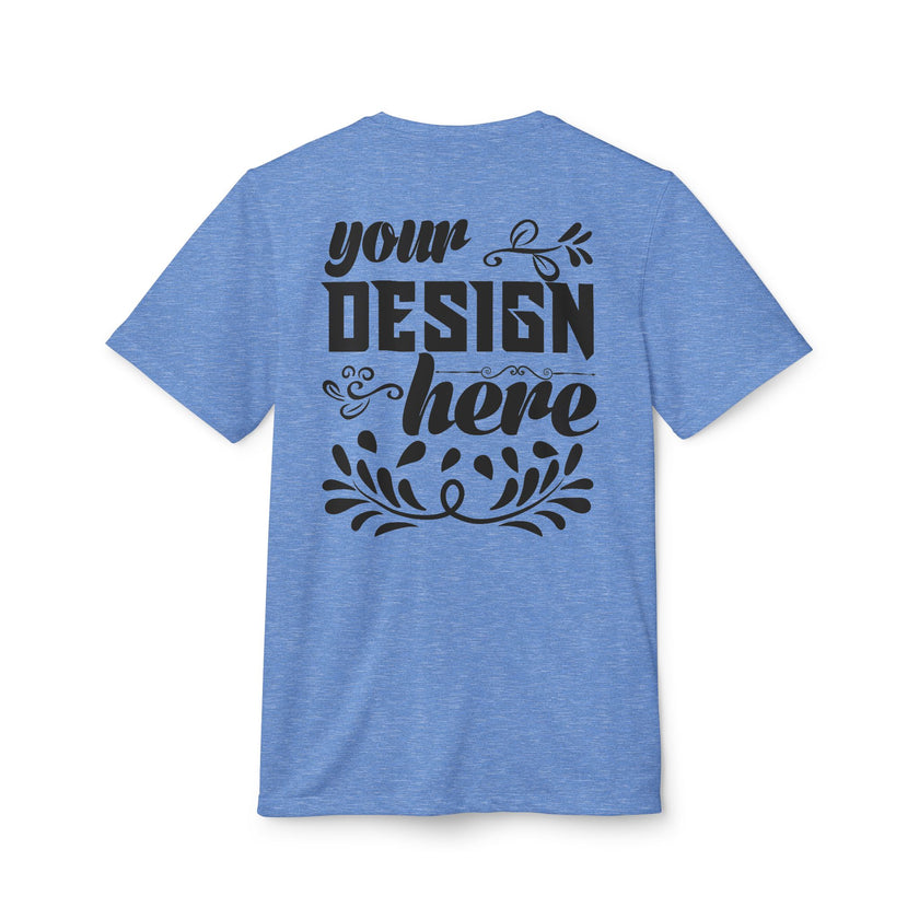 Customizable Adidas A376 Unisex Sport T-Shirt Regular Fit Performance