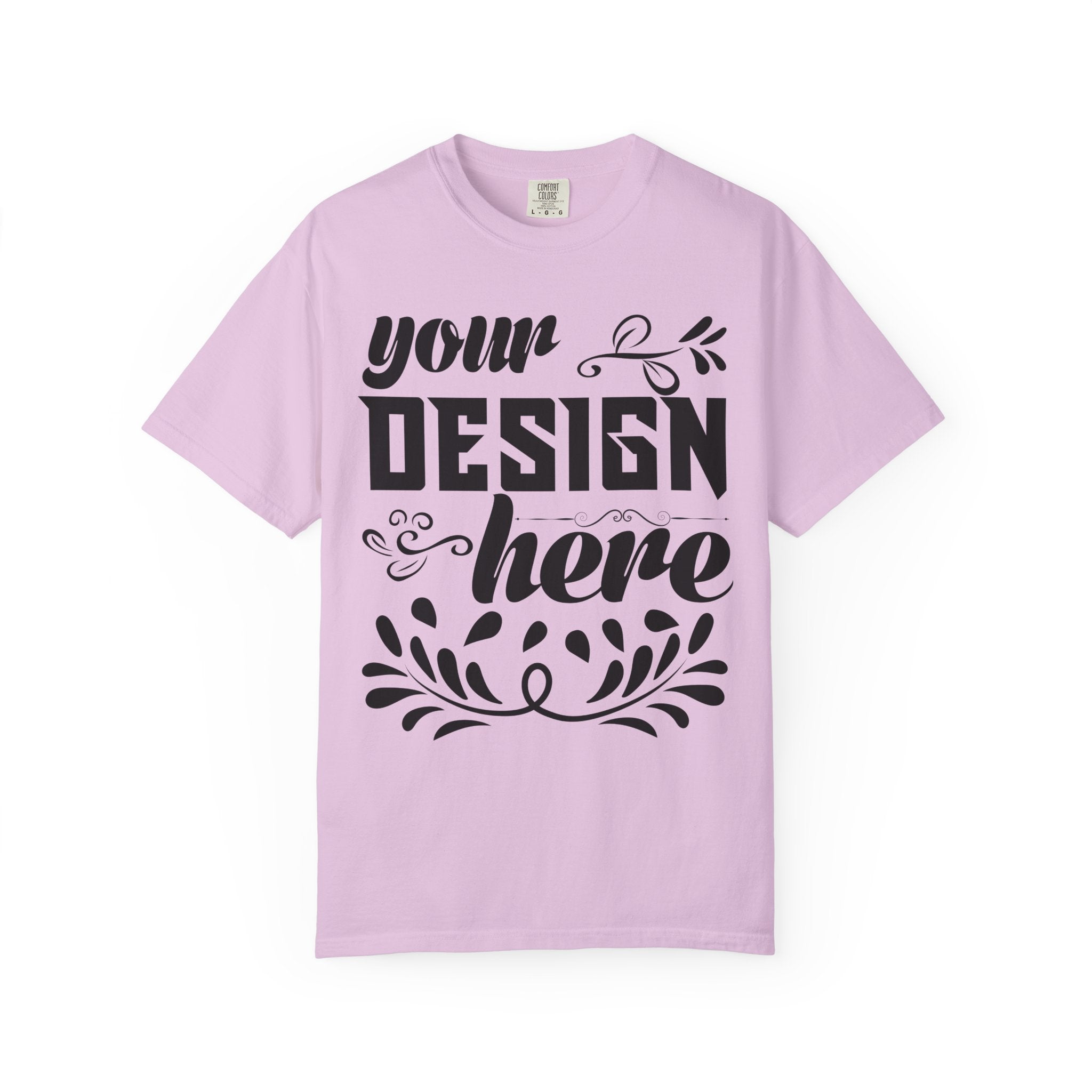 Customizable Comfort Colors 1717 Unisex Garment-Dyed T-Shirt