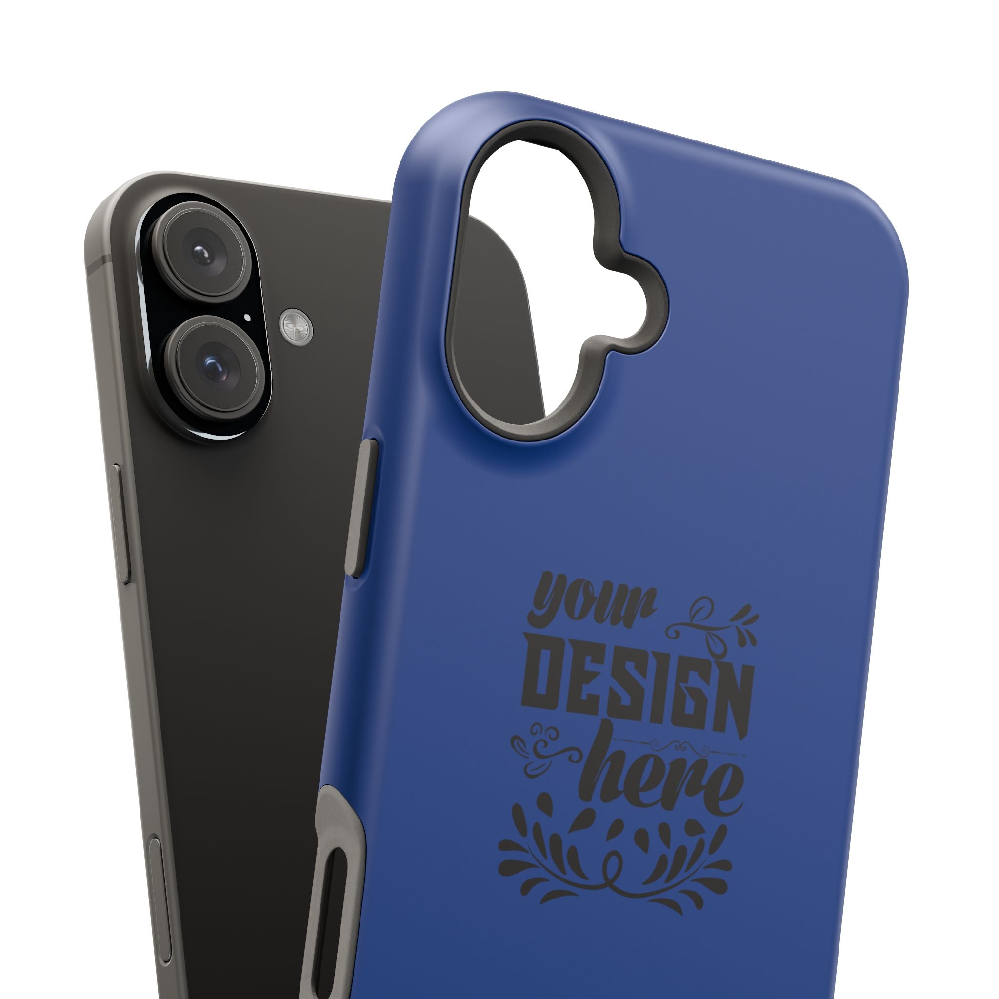 Customizable Magnetic Impact Resistant Phone Case Dual Layer Full Wrap