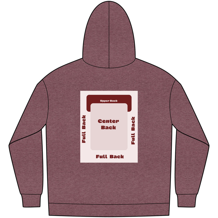 Customizable District DT6100 Mens VIT Fleece Hoodie