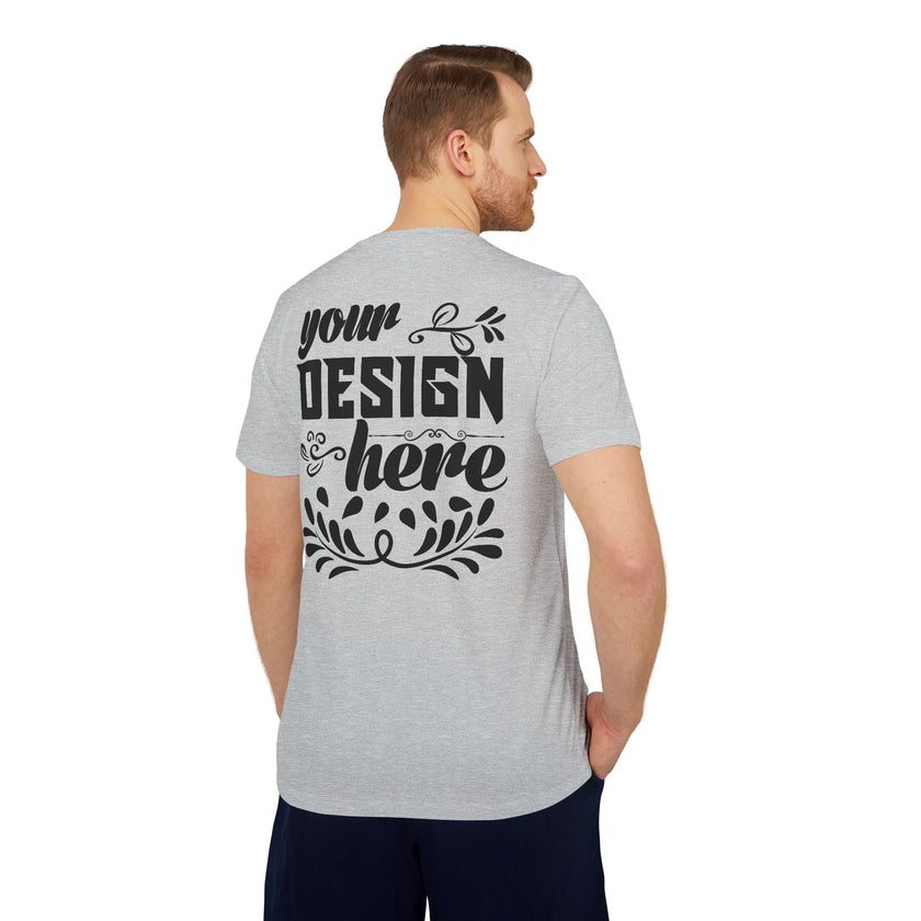 Customizable Adidas A376 Unisex Sport T-Shirt Regular Fit Performance