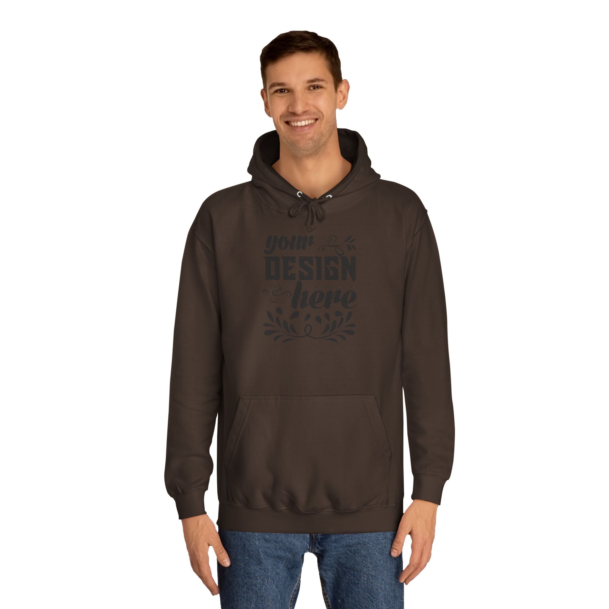 Customizable AWDis JH001 Unisex College Hoodie