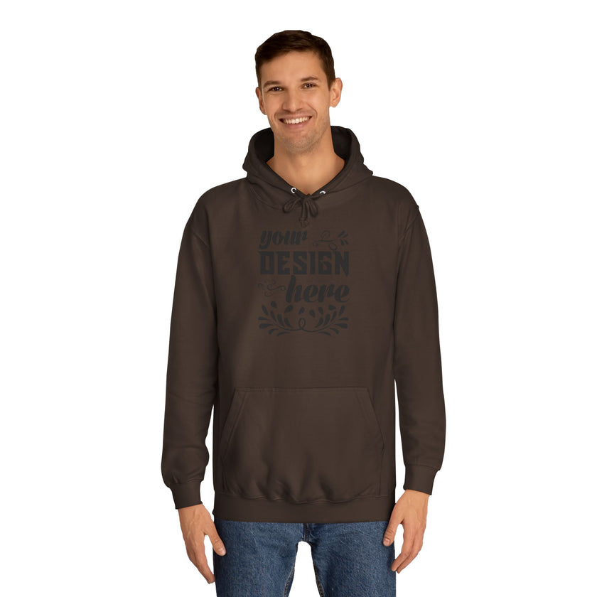 Customizable AWDis JH001 Unisex College Hoodie