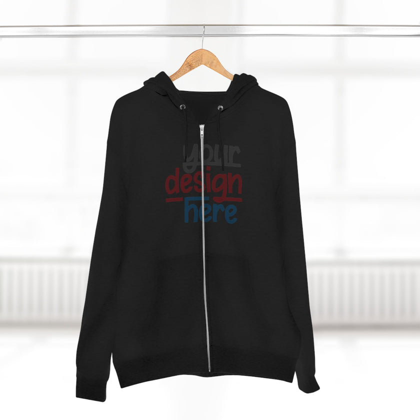 Customizable Lane Seven LS14003 Unisex Zip Hoodie