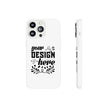 Customizable Flexi TPU Phone Case Slim Matte Protective Cover