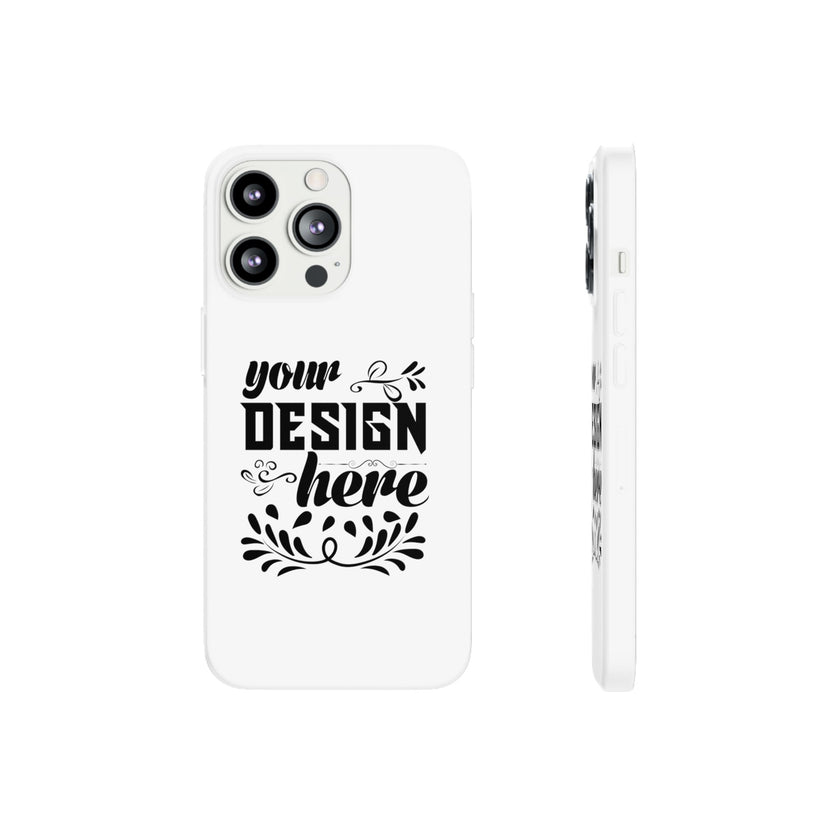 Customizable Flexi TPU Phone Case Slim Matte Protective Cover