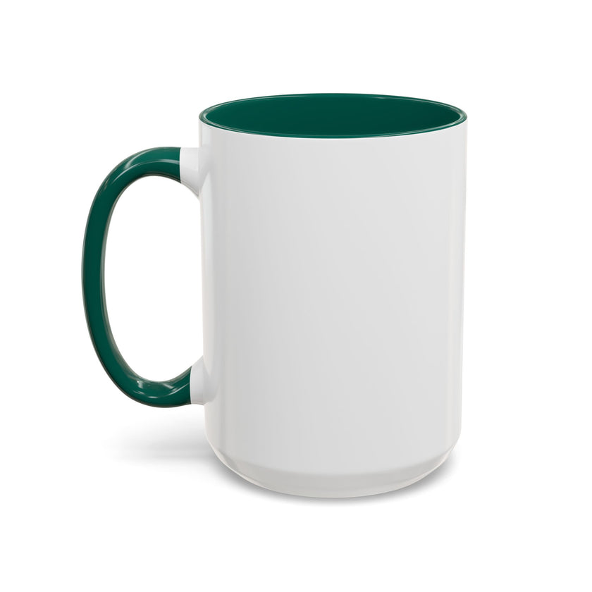 Customizable Glossy Ceramic Accent Mug 11oz and 15oz