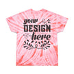 Customizable Gildan 5000 Classic Fit Tie-Dye Cyclone Unisex T-Shirt