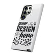 Customizable Tough Dual Layer Phone Case Polycarbonate TPU Liner Protective