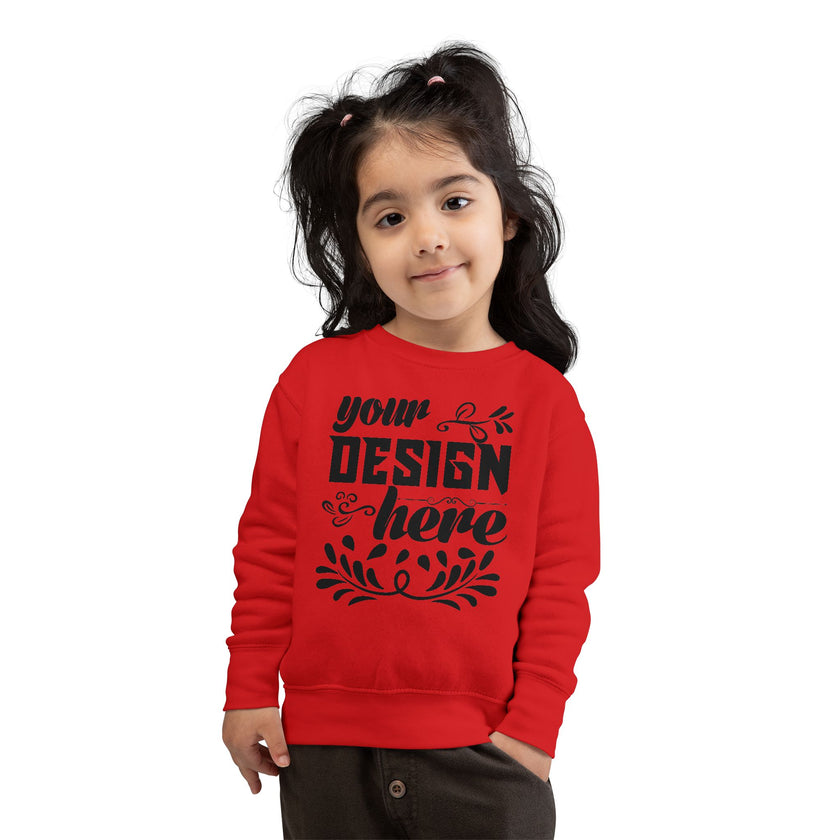 Customizable Rabbit Skins 3317 Toddler Fleece Sweatshirt