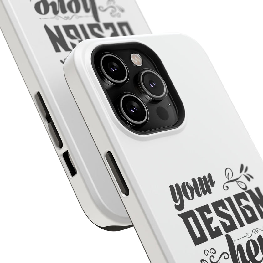 Customizable Impact Resistant Phone Case Dual Layer With Matte Or Glossy