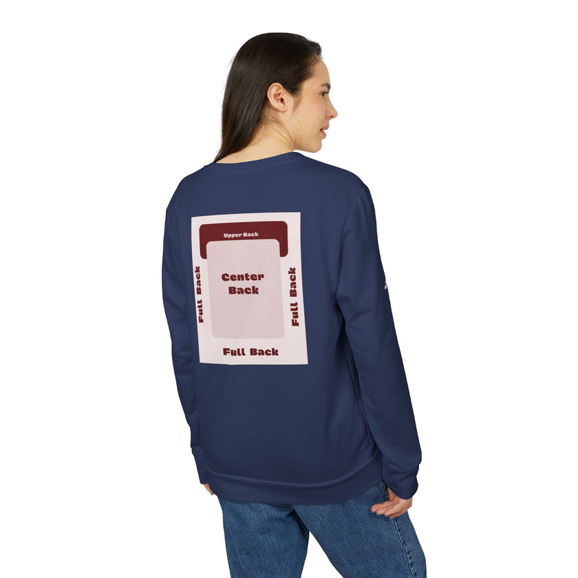 Customizable Adidas A434 Unisex Fleece Crewneck Sweatshirt