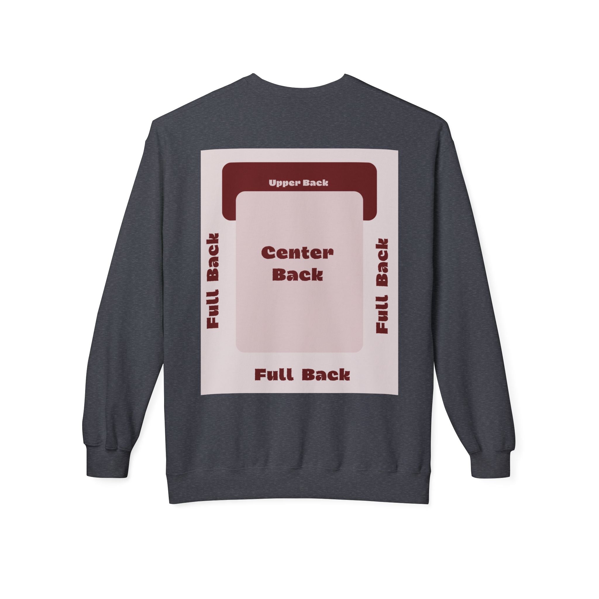 Customizable Gildan SF000 Unisex Midweight Crewneck Sweatshirt