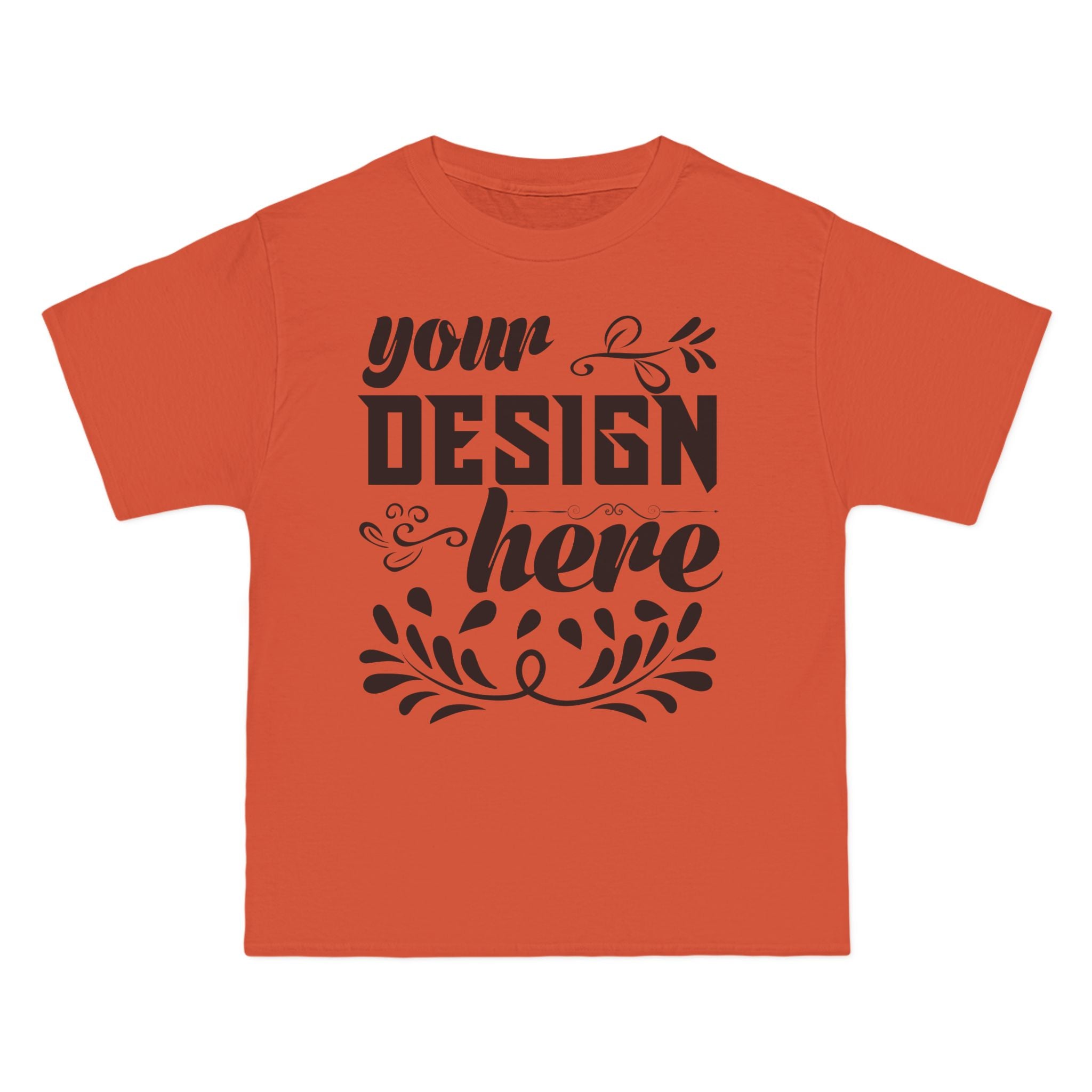 Customizable Hanes 5180 Beefy T Short Sleeve Cotton T-Shirt