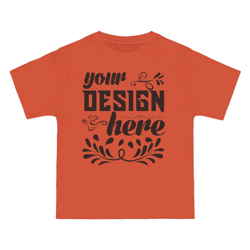 Customizable Hanes 5180 Beefy T Short Sleeve Cotton T-Shirt