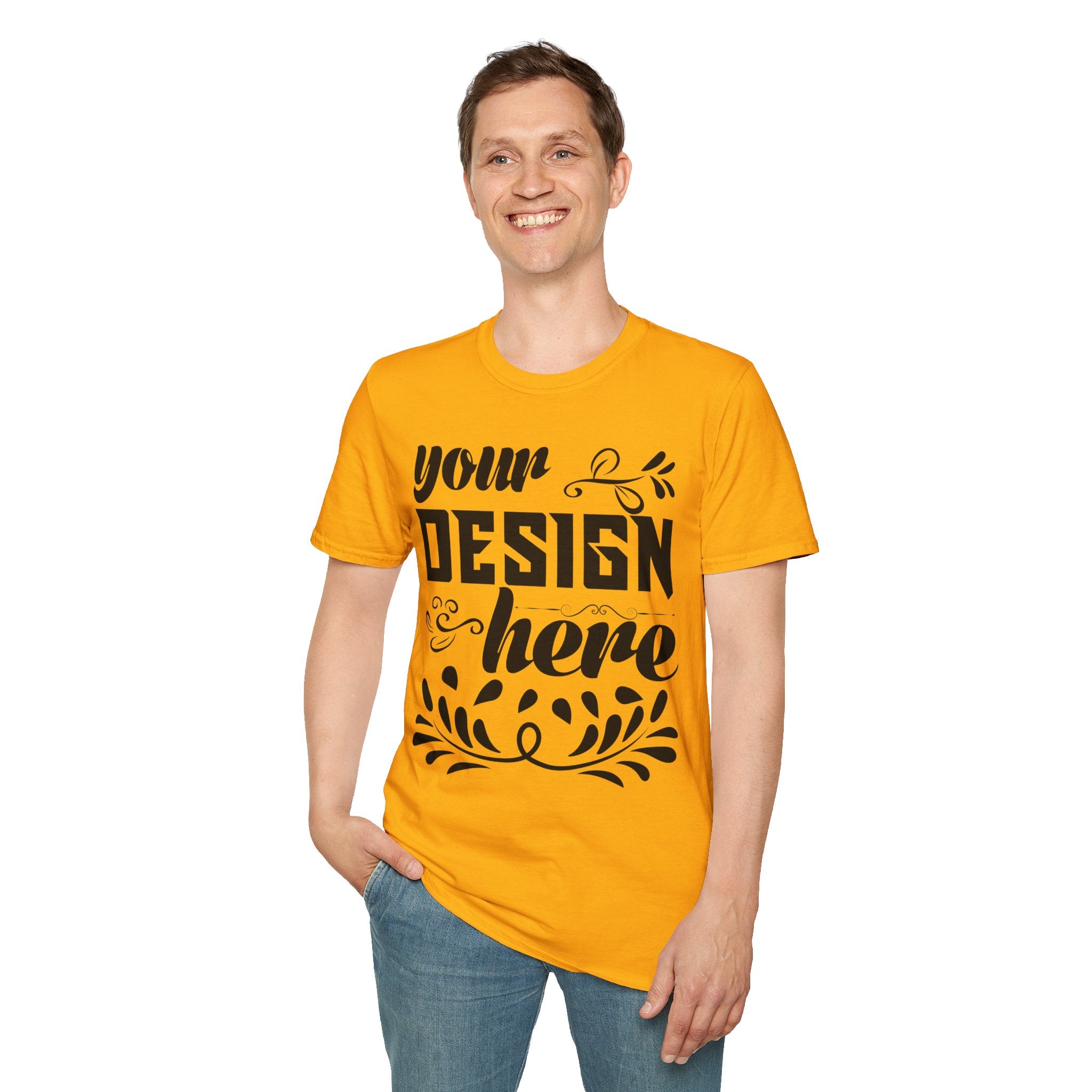 Customizable Gildan 64000 Unisex Softstyle T-Shirt Classic Fit