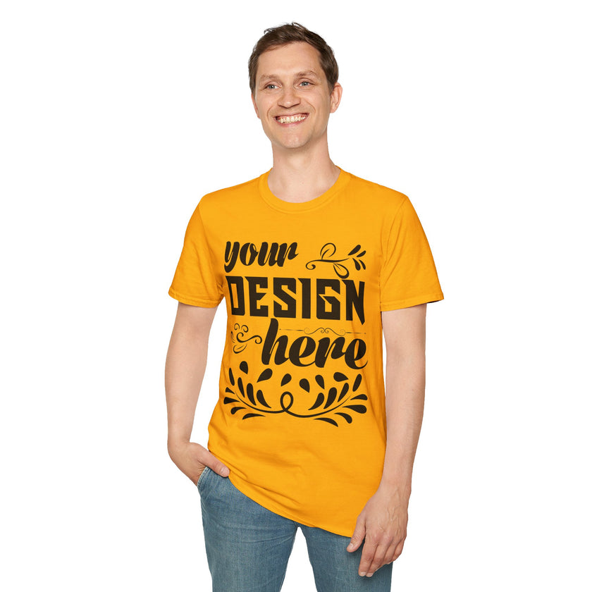 Customizable Gildan 64000 Unisex Softstyle T-Shirt Classic Fit