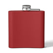 Customizable Polar Camel 6oz Stainless Steel Flask with UV DTF Print