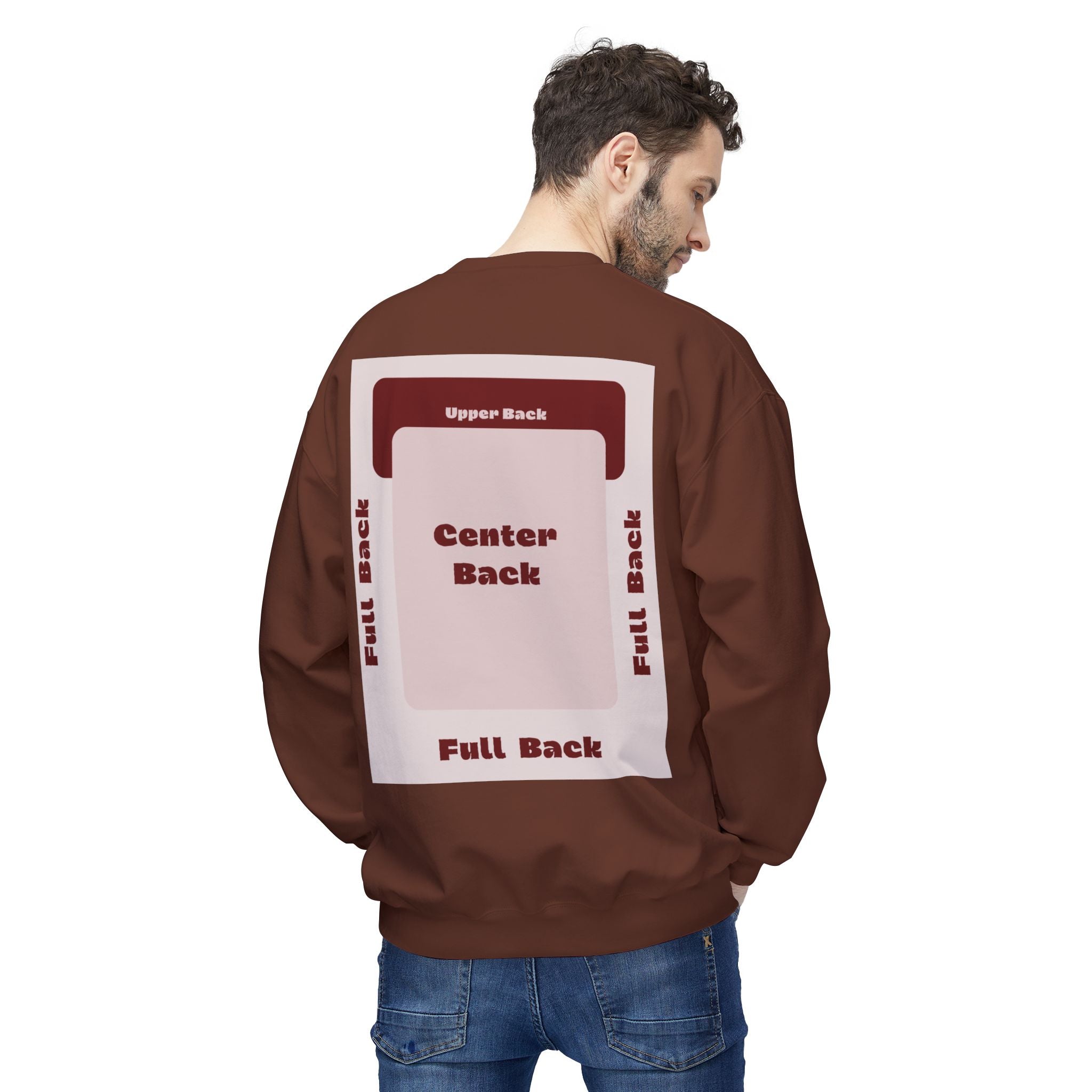 Customizable Gildan SF000 Unisex Midweight Crewneck Sweatshirt