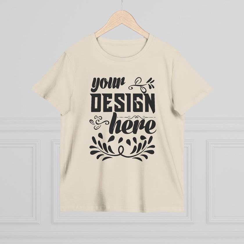 Customizable AS Colour 4001 Womens Maple Cotton T-Shirt
