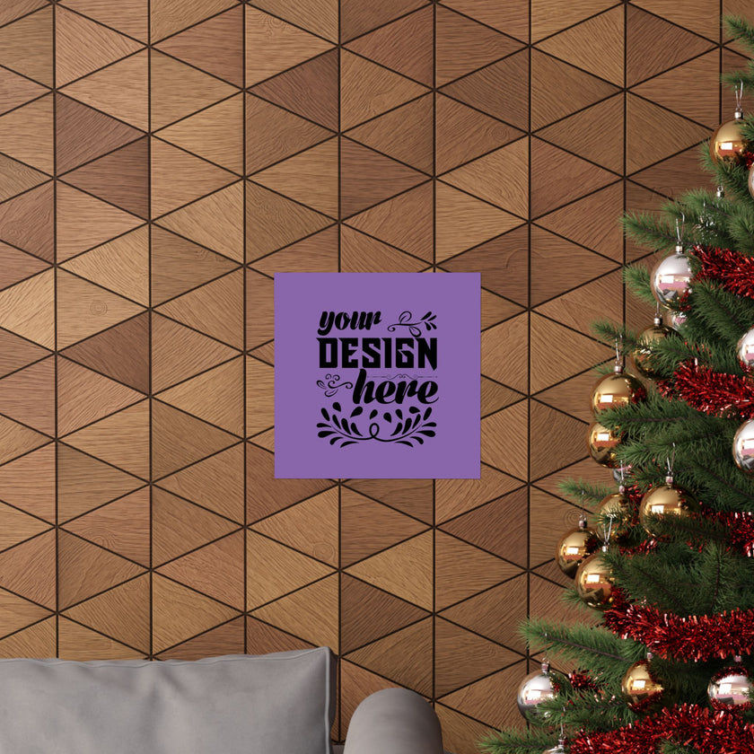 Customizable Matte Vertical Poster Print on Museum Grade Archival Paper