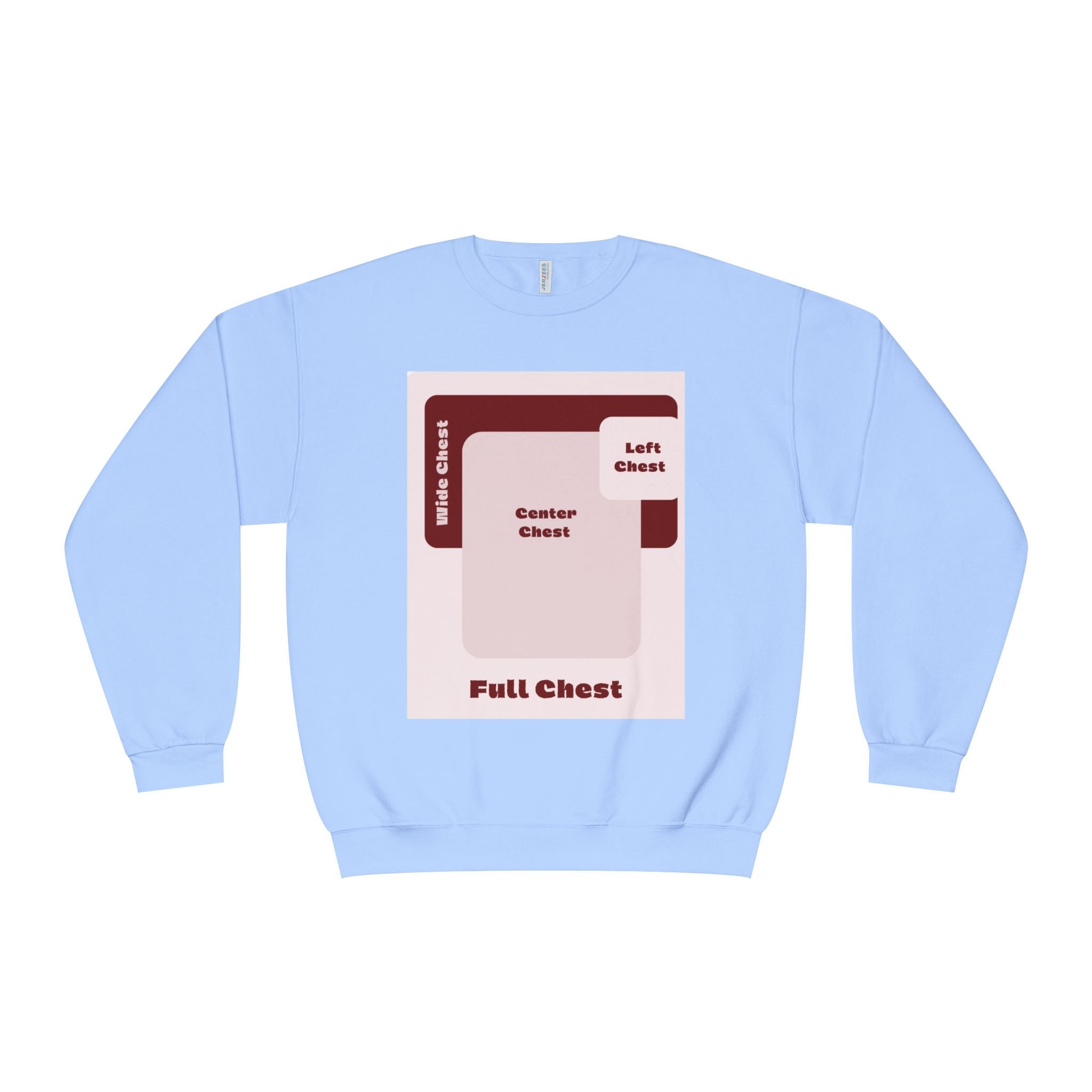 Customizable Unisex NuBlend Crewneck Sweatshirt DTG Print