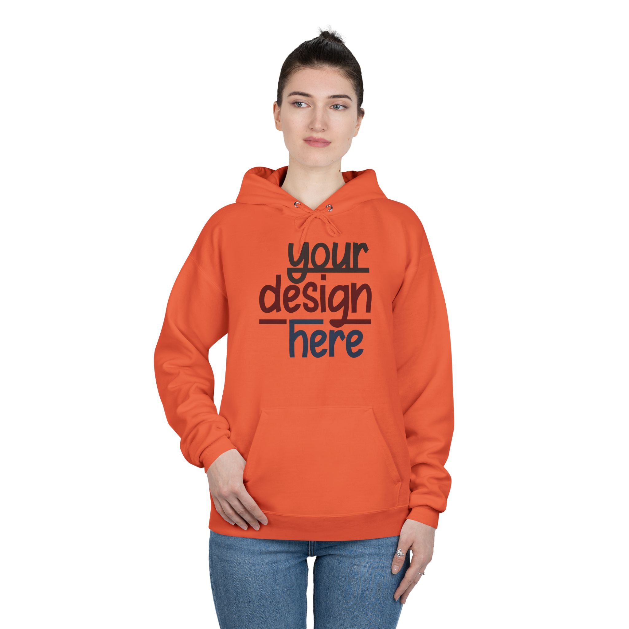 Customizable Hanes P170 EcoSmart Unisex Pullover Hoodie