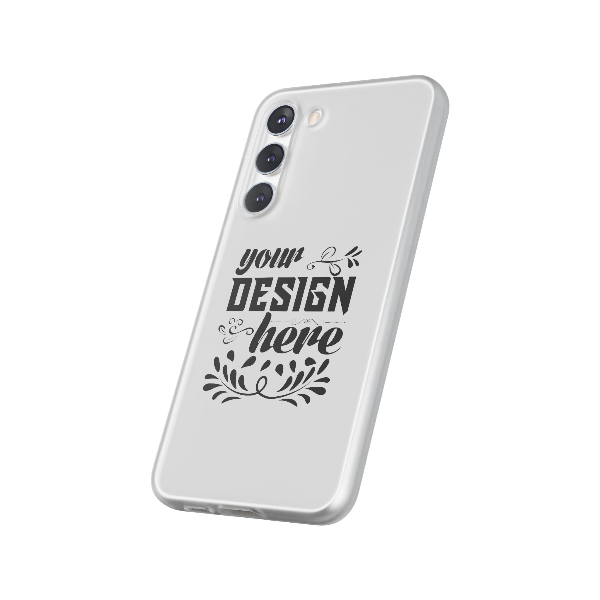 Customizable Flexi TPU Phone Case Slim Matte Protective Cover
