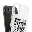 Customizable Snap Phone Case Slim Lightweight Polycarbonate Gloss Or Matte