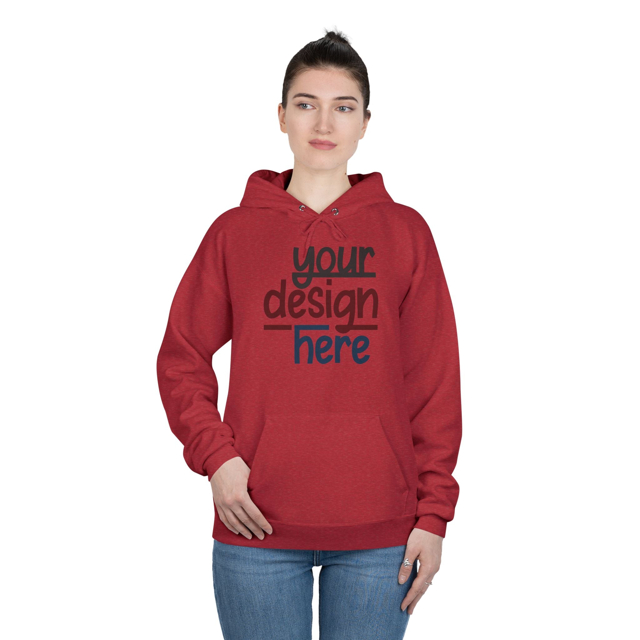 Customizable Hanes P170 EcoSmart Unisex Pullover Hoodie