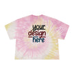 Customizable Colortone 1050 Womens Tie Dye Crop T Shirt