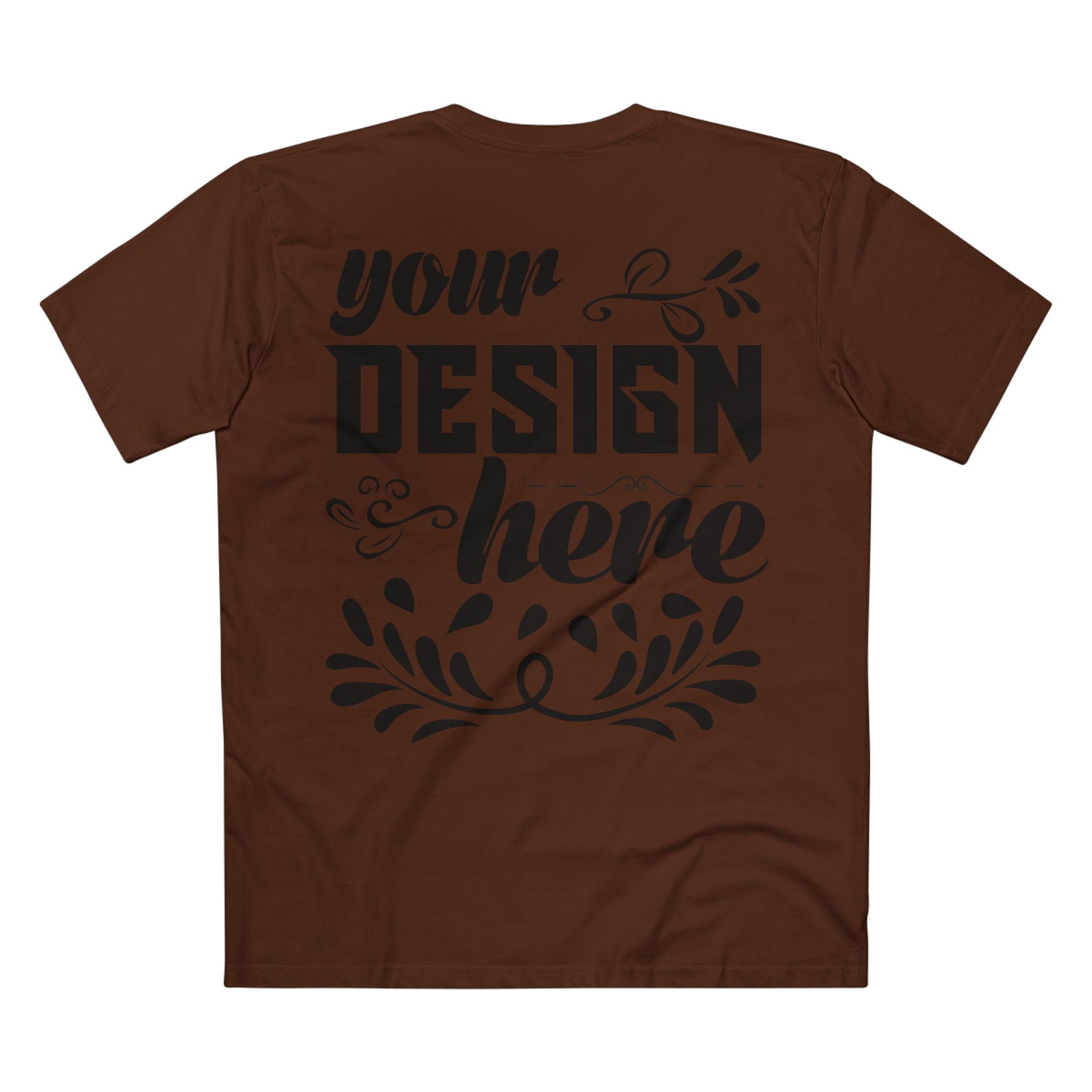 Customizable AS Colour 5001 Adult Unisex Staple Crew Neck Short Sleeve T-Shirt