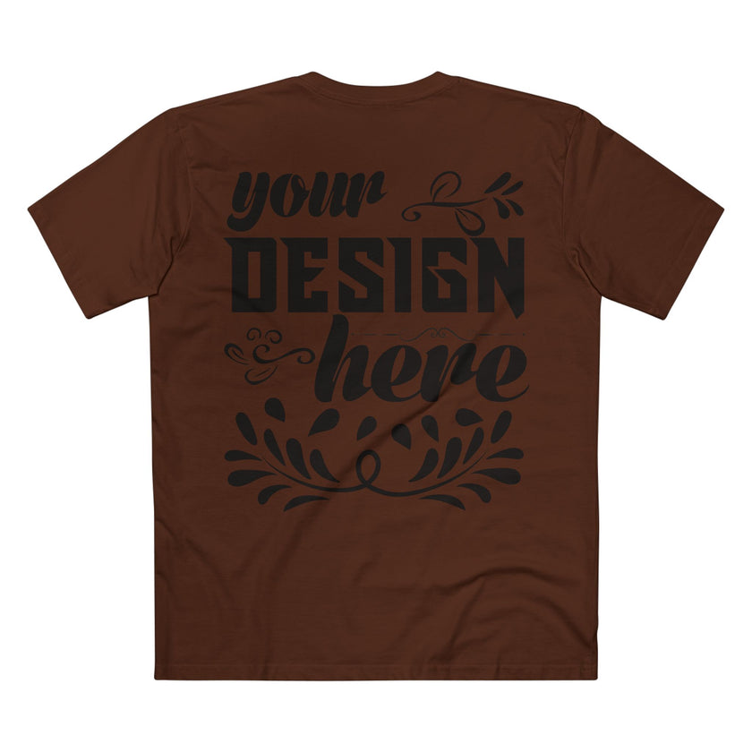 Customizable AS Colour 5001 Adult Unisex Staple Crew Neck Short Sleeve T-Shirt