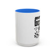 Customizable Glossy Ceramic Accent Mug 11oz and 15oz