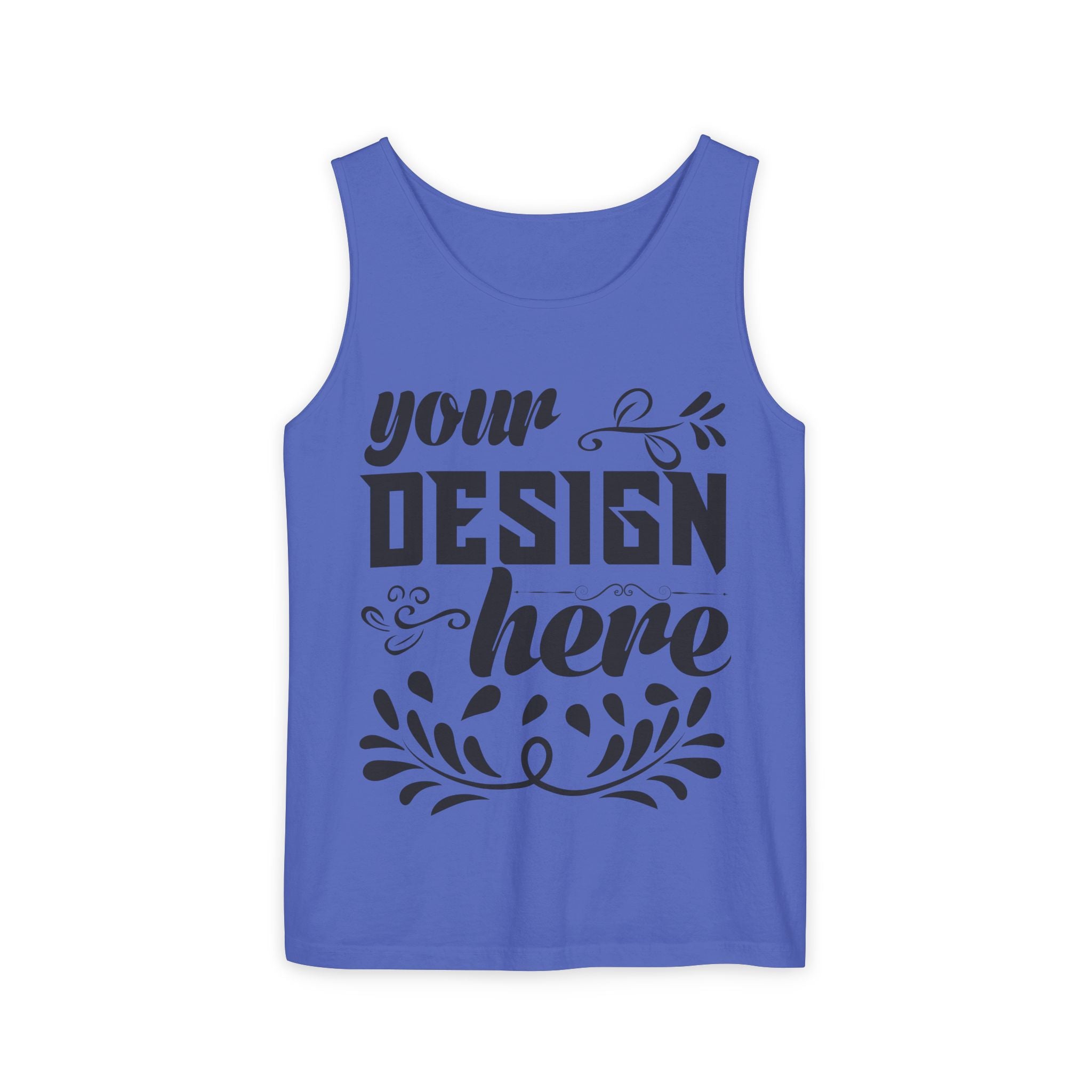Customizable  Comfort Colors 9360  Unisex Garment Dyed Tank Top
