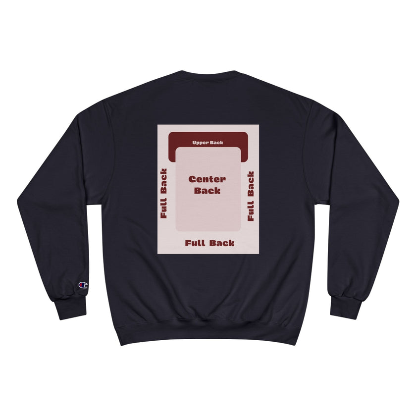 Customizable Champion S600 Crewneck Sweatshirt DTG Print