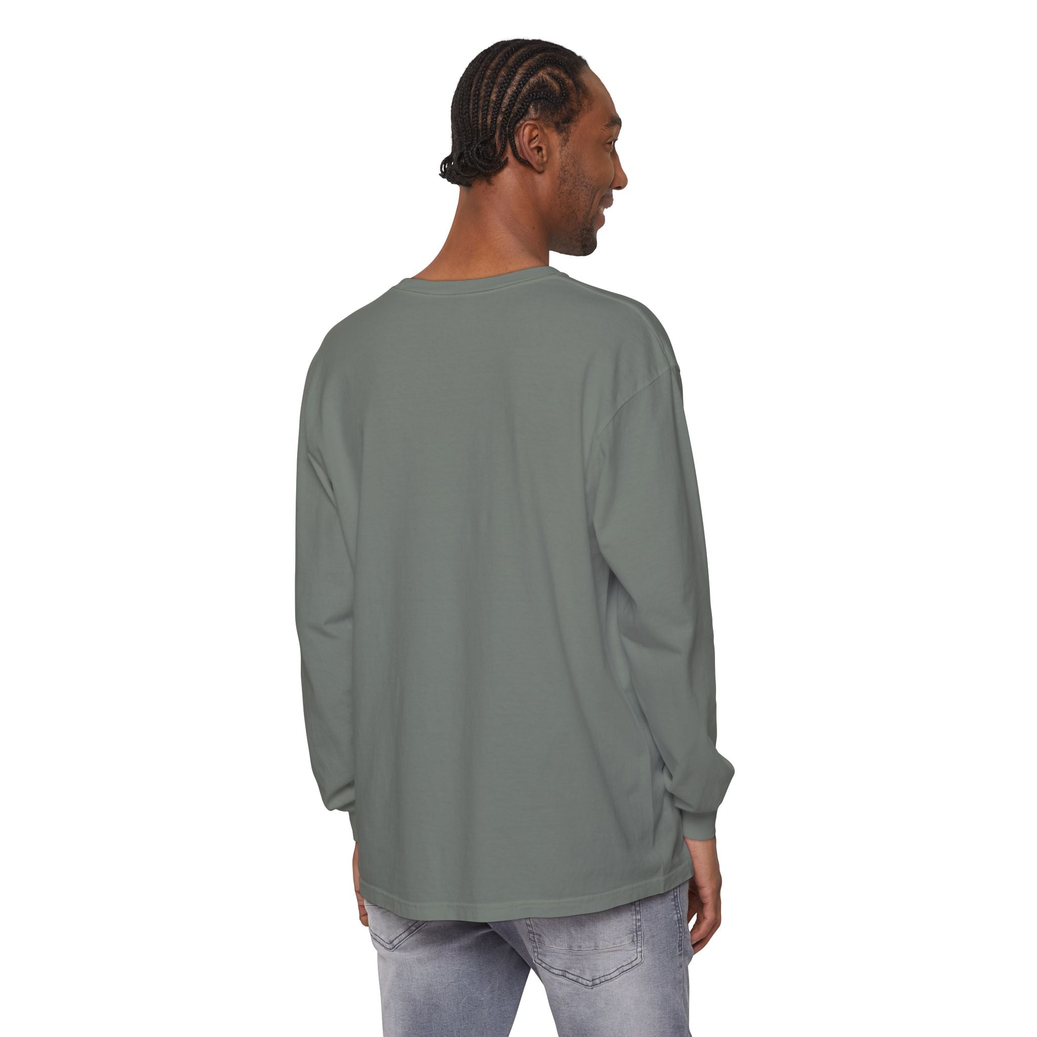 Comfort Colors 6014 Unisex  Long Sleeve T-Shirt | Booktrovert Graphic Print