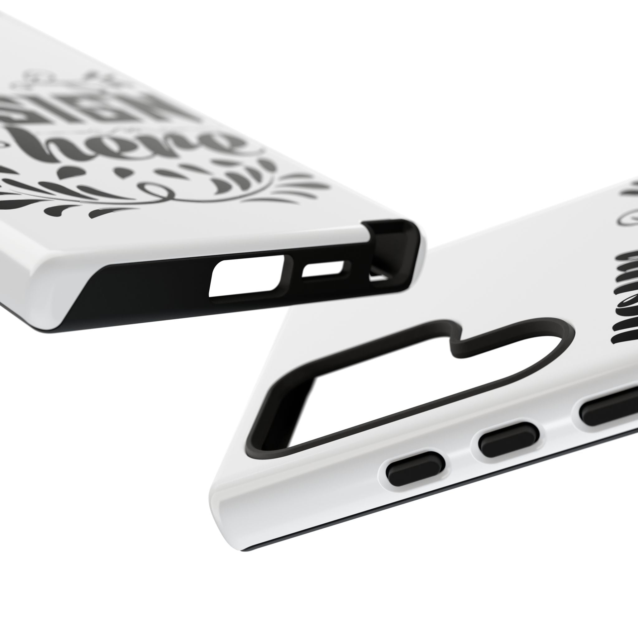 Customizable Tough Dual Layer Phone Case Polycarbonate TPU Liner Protective