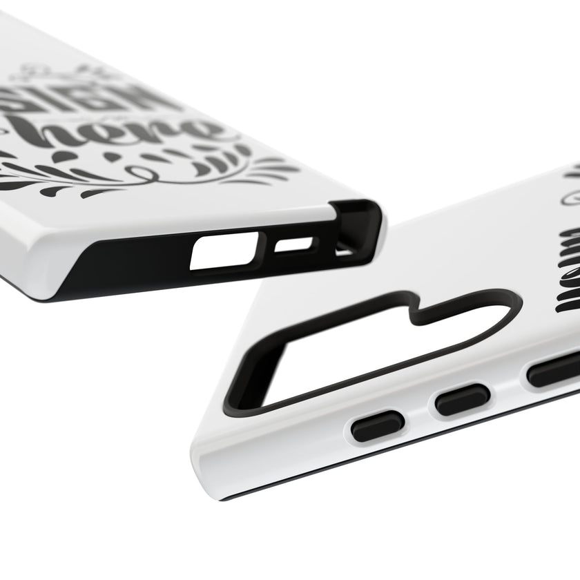 Customizable Tough Dual Layer Phone Case Polycarbonate TPU Liner Protective