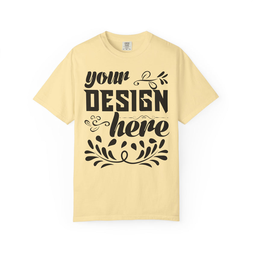 Customizable Comfort Colors 1717 Unisex Garment-Dyed T-Shirt